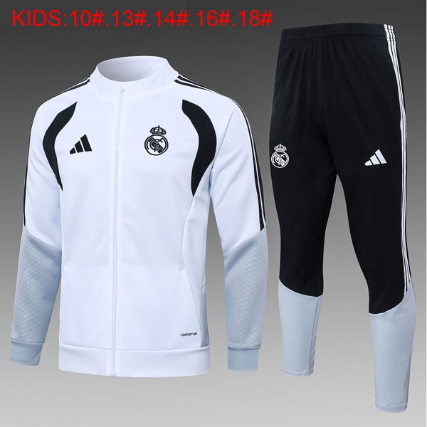 Ninos Chandal Real Madrid 2026-2027 Blanco 3